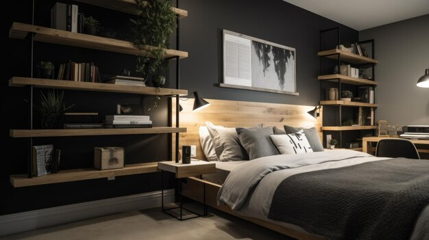 Креативный дизайн квартиры с нишей для кровати: Эстетика и удобство в спальной зоне
